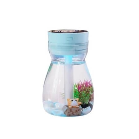 Portable USB Colour changing Ultrasonic Aroma Oil Diffuser - Blue_0