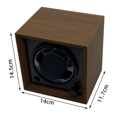 Watch Winder For Automatic Watches Single Slots Storage Box Mechanical Watches Dustproof Antimagnetic Adjustment Mabuchi Motor_4