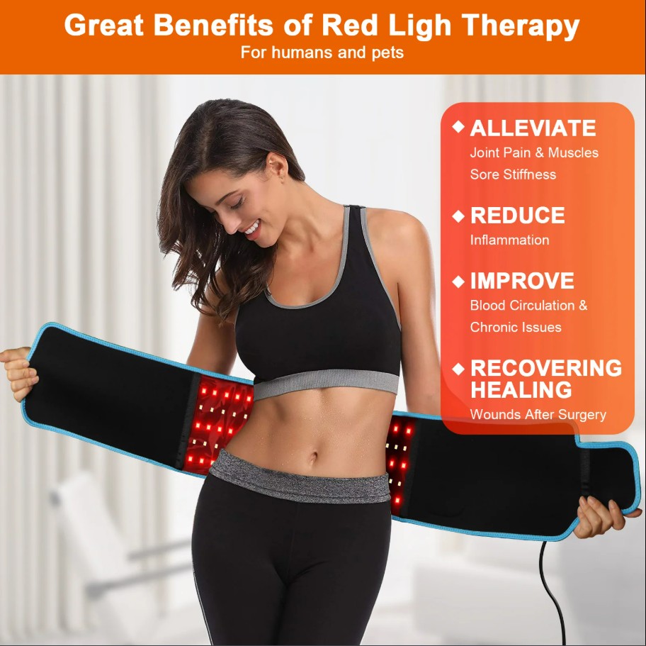 Red Light Waist Massager Belt_2