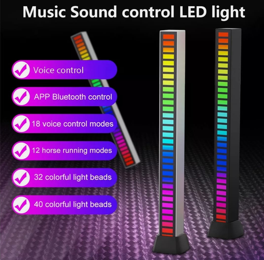 Reactive Music Light Bar 2 pcs pack
