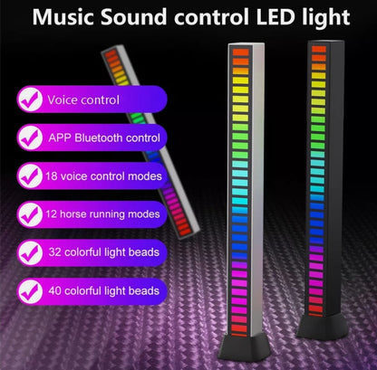 Reactive Music Light Bar 2 pcs pack