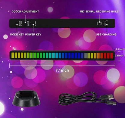 Reactive Music Light Bar 2 pcs pack